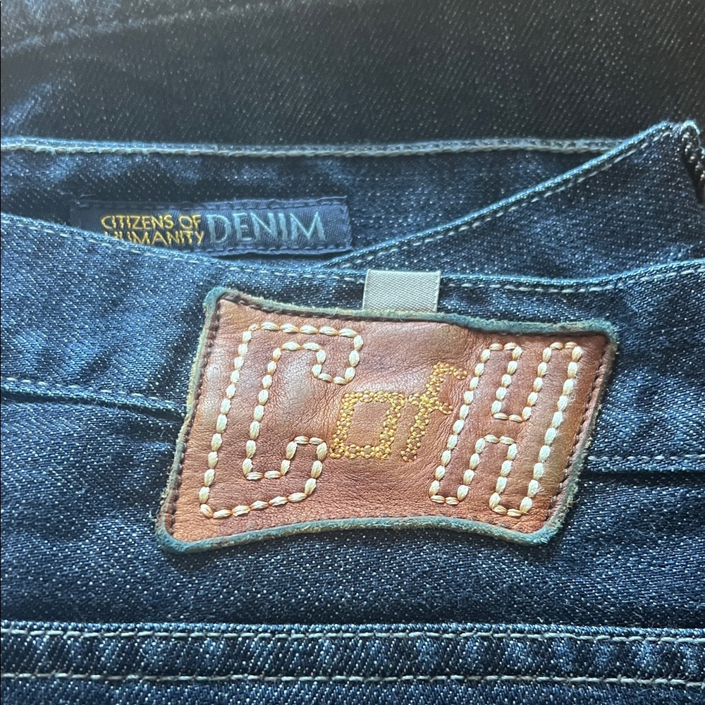 Citizens Of Humanity Dark Denim Jeans SID Raven